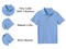 5-Pack School Uniform Tagless Polo Tshirt for Little Boys & Big Boys